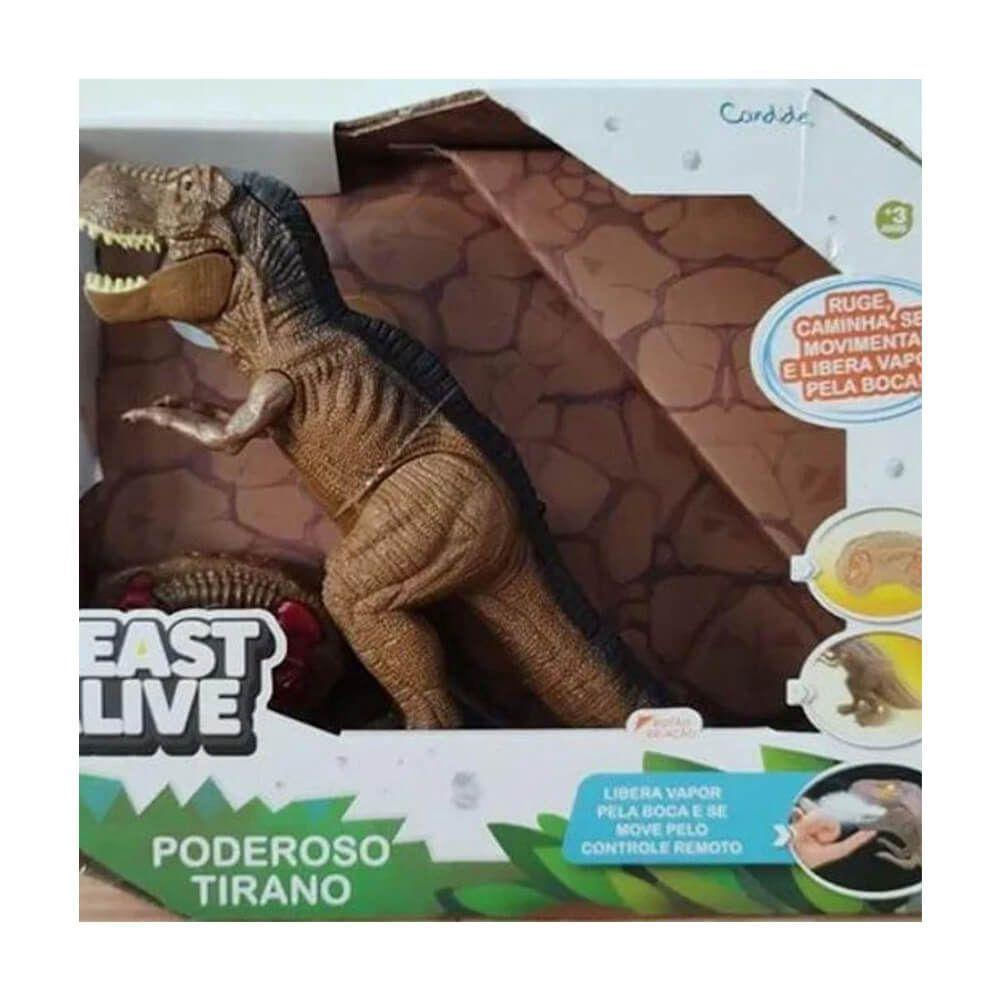 Dinossauro Tiranossauro REX Coleção Dino Max Emborrachado Jurassic Park T- Rex