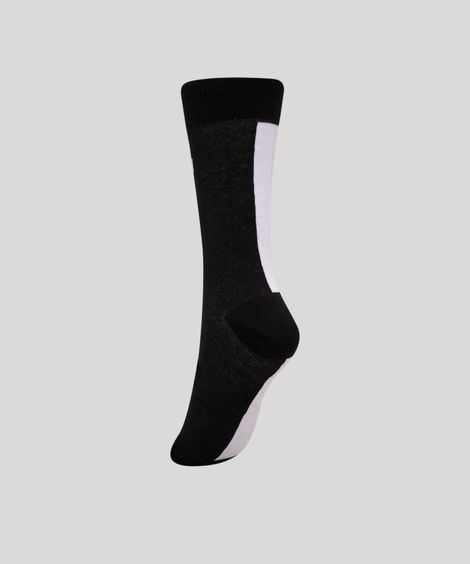 meia masculina cano alto "anti-you" multicor