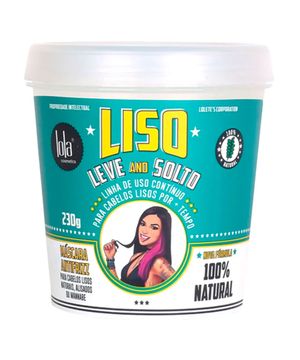 Lola Cosmetics Liso, Leve and Solto - Máscara Capilar