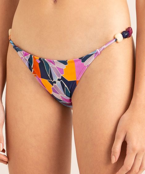 biquíni calcinha tanga amarração estampada borboleta cristal com pedraria proteção uv50+ além dos mares alter do chão grazi massafera multicor