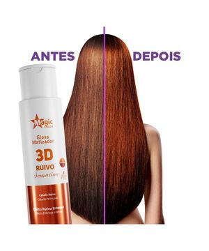 Matizador Magic Color Gloss 3D Ruivo Sensation