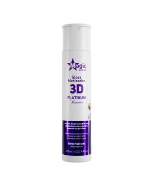 Matizador Magic Color 3D Platinum Branco