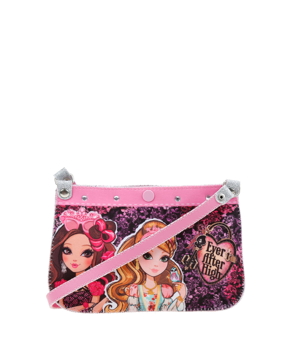 Bolsa Ever After High Menina Rosa