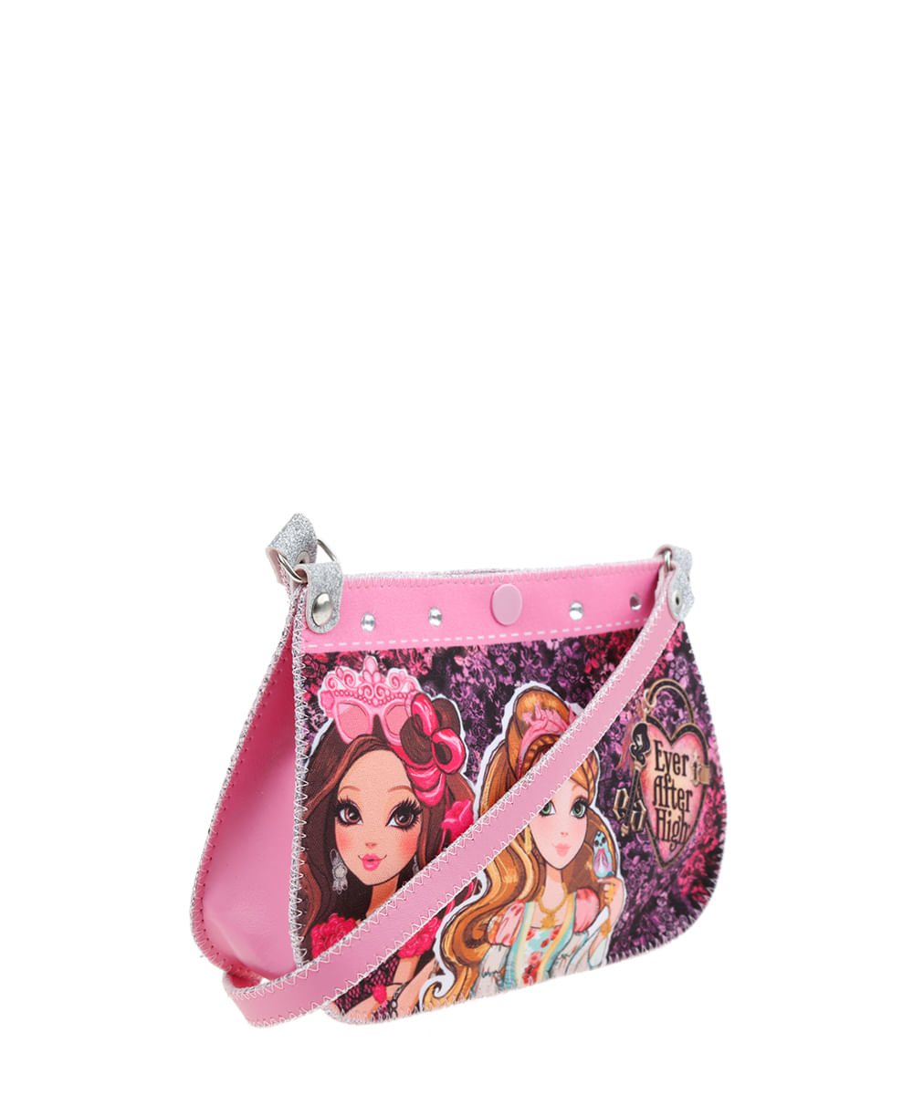 Bolsa Ever After High Menina Rosa