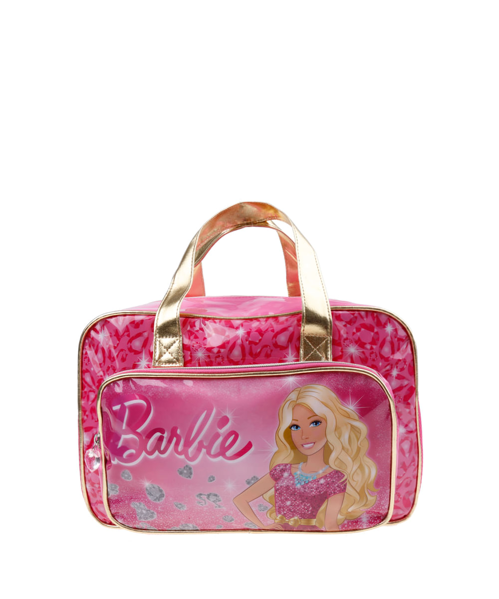 Bolsa Barbie Menina Rosa
