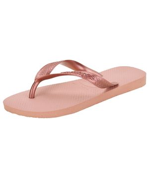 Chinelo Top Havaianas - 4000029 BRONZE/ ROSA