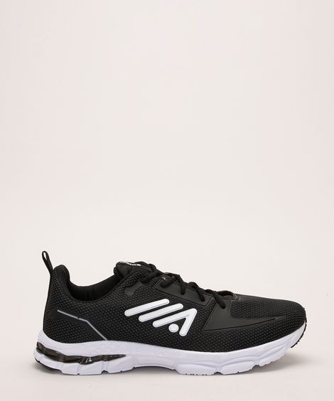 tênis masculino esportivo preto