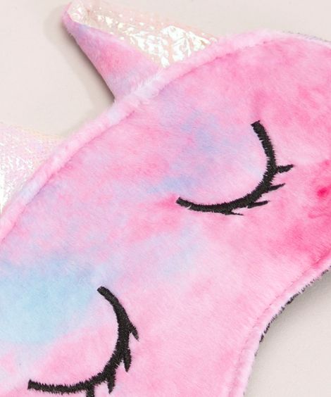 tapa olho de unicórnio tie dye rosa