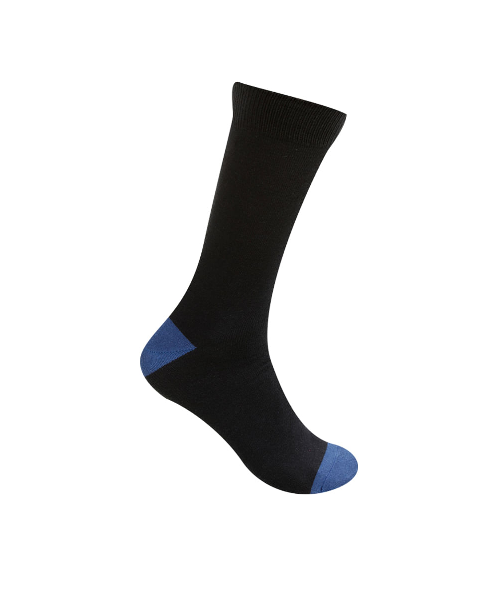 Kit de 2 Meias Poá Azul