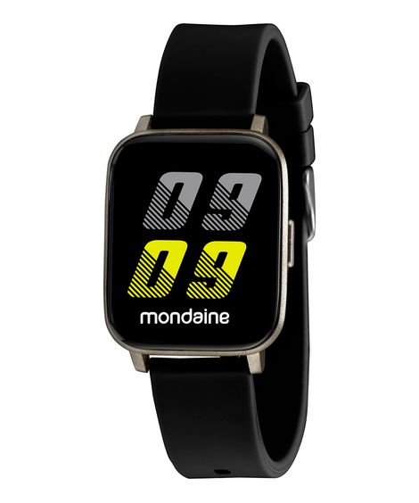 relógio mondaine masculino  smartwatch 16001m0mvnv2 cinza