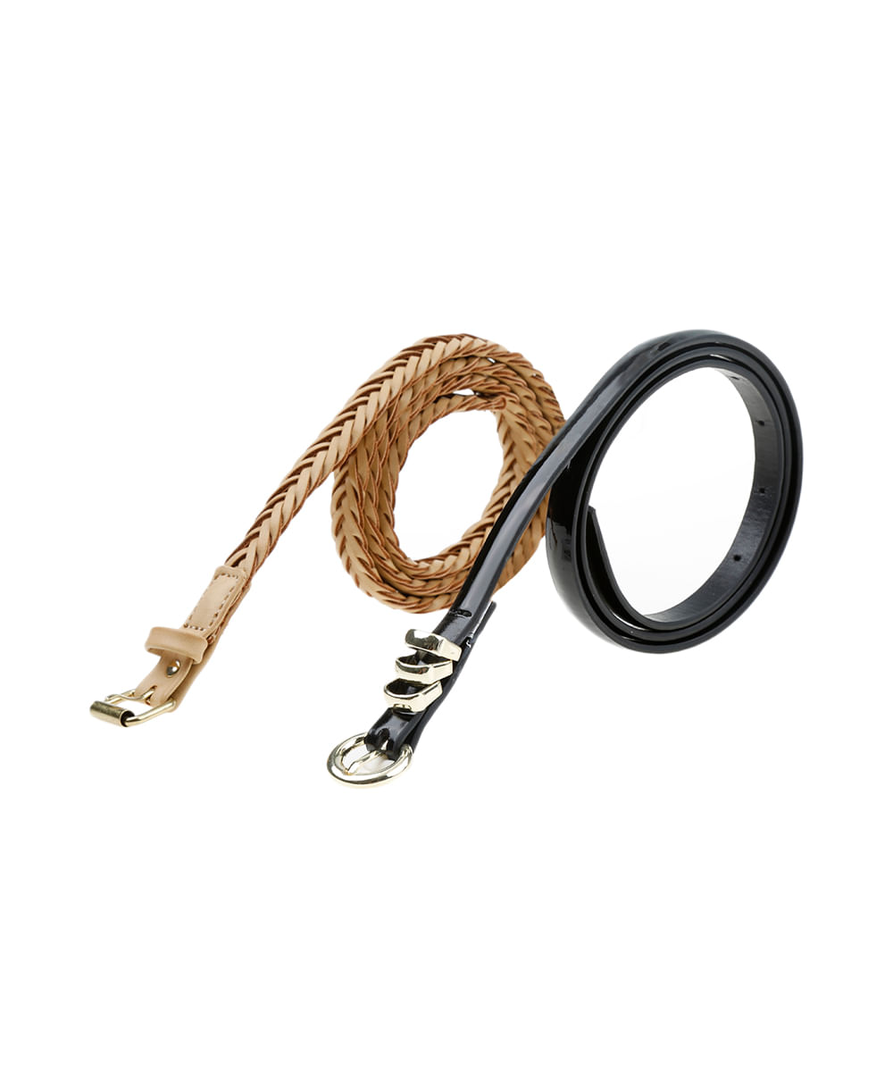 Kit de 2 Cintos Multicor