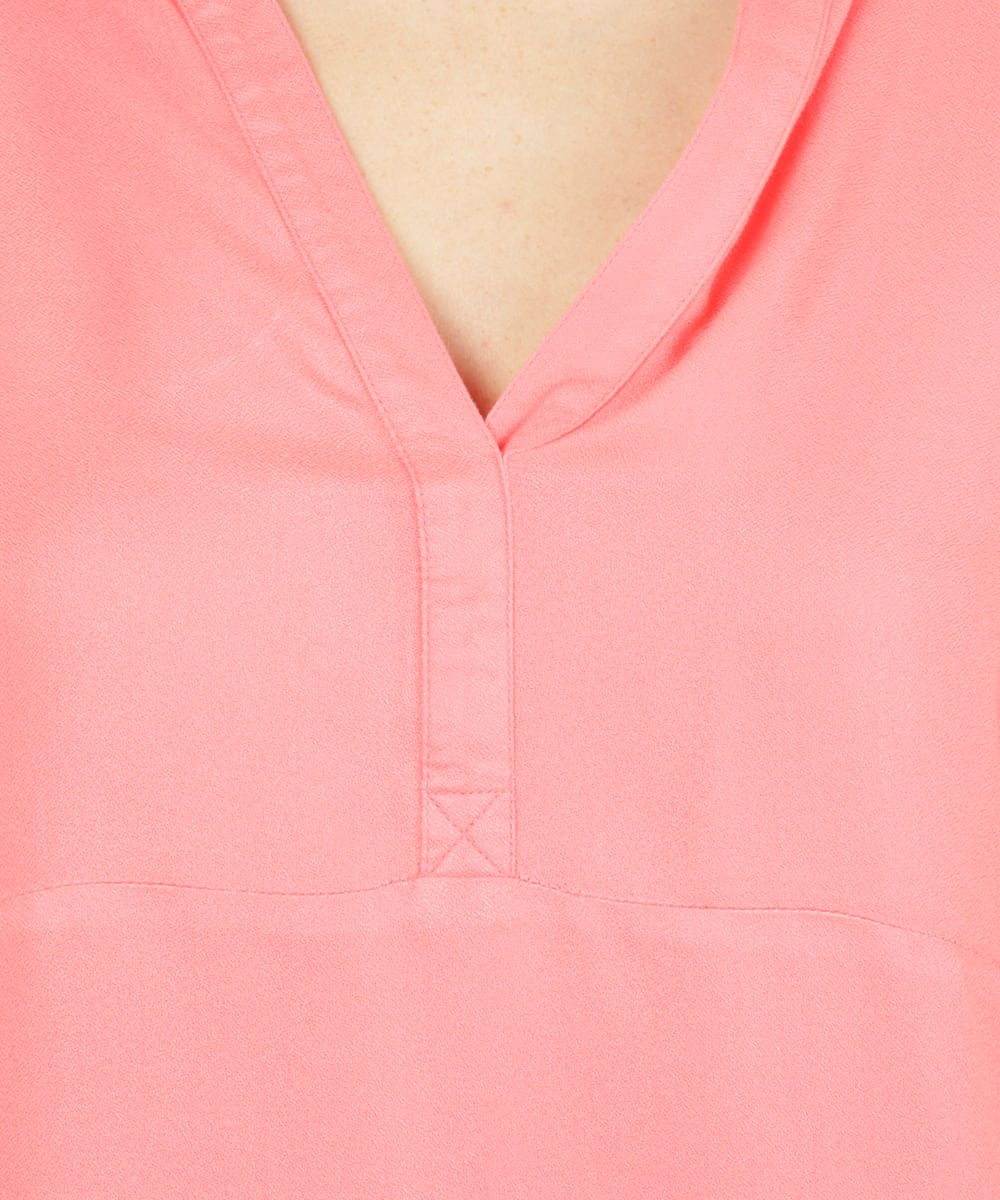Blusa Básica Rosa Claro