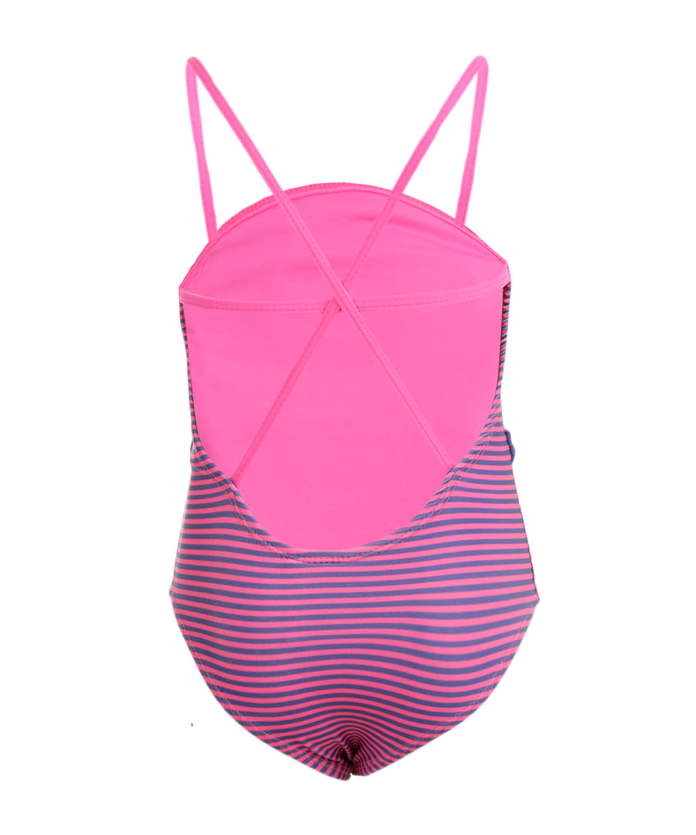 Maiô Monster High Menina Rosa