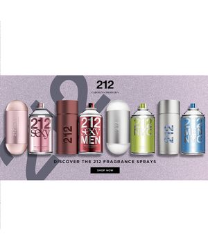 212 NYC Carolina Herrera Body Spray Feminino 250ml