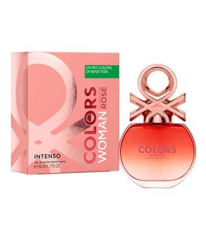 Rose Intenso Colors Benetton Perfume Feminino Eau de Parfum