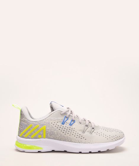 tênis esportivo masculino cinza