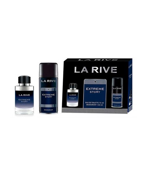 Kit La Rive Extreme Masc Eau de Toilette 75 Ml + Desodorante  Masc 150 Ml Único