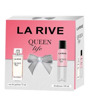 Kit La Rive Queen Of Life Feminino Eau de Parfum 75 Ml + Desodorante Feminino 150 Ml Único