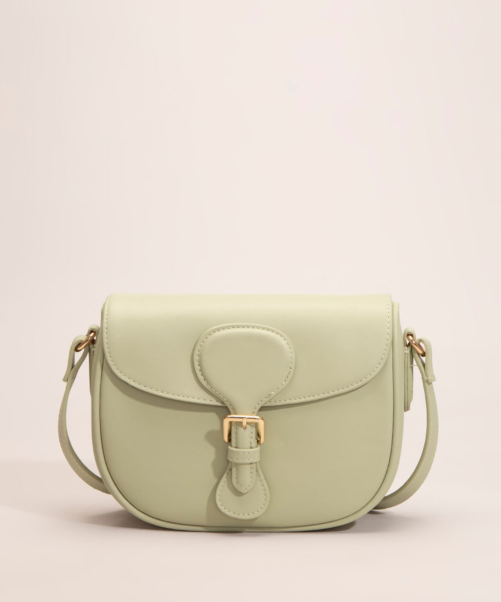 pebbled crossbody bolsa