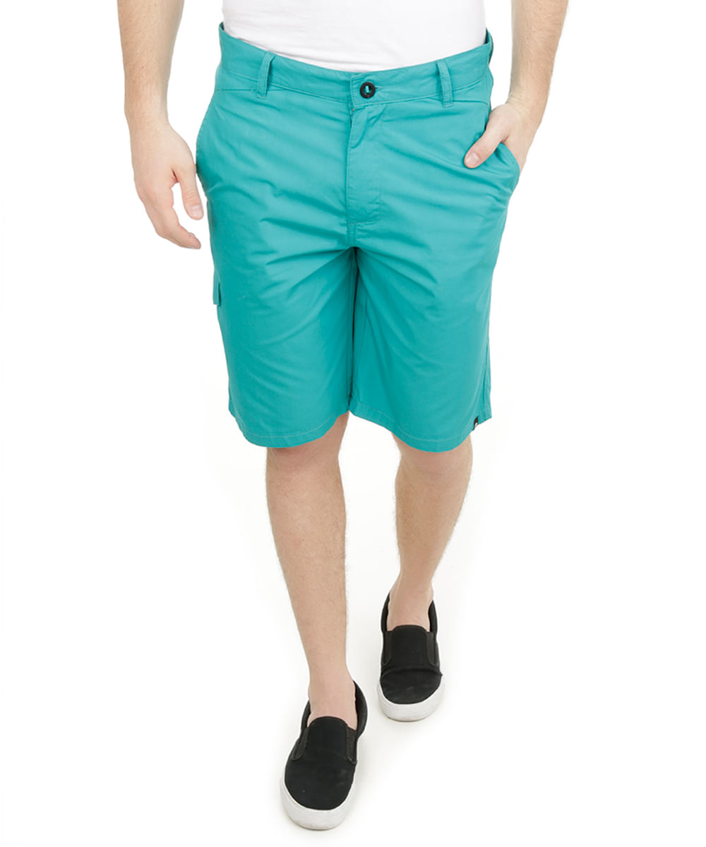 Bermuda com Bolsos Verde