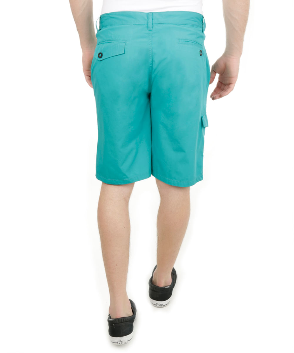 Bermuda com Bolsos Verde