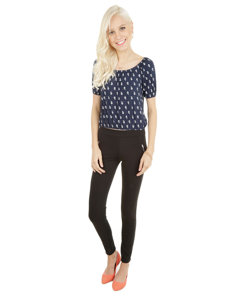 Calça Legging Preta