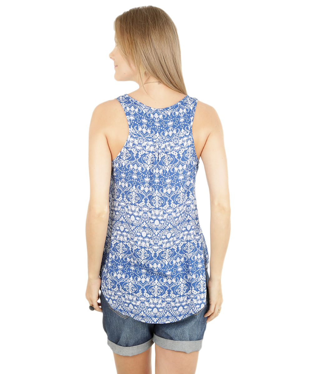 Regata Mullet Arabesco Azul