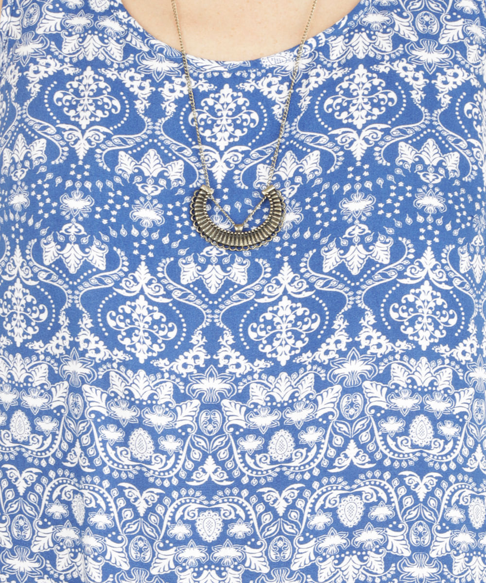 Regata Mullet Arabesco Azul