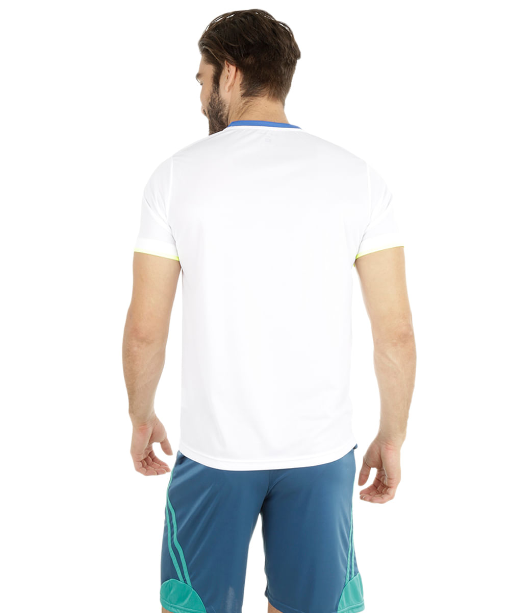 Camiseta Ace Technofit com Respiro Azul