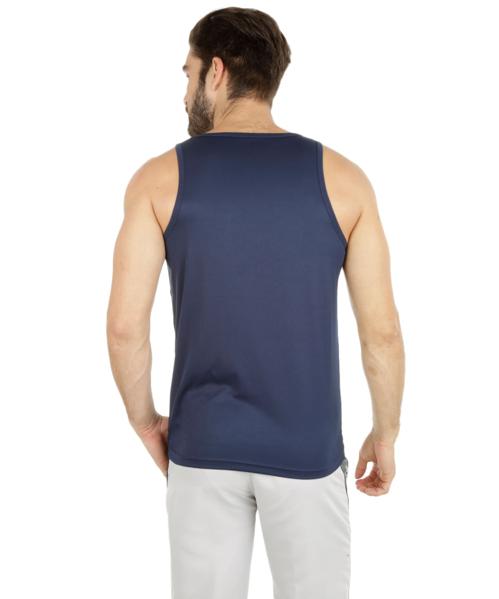 Regata Ace Basic Dry com Respiro Azul Marinho