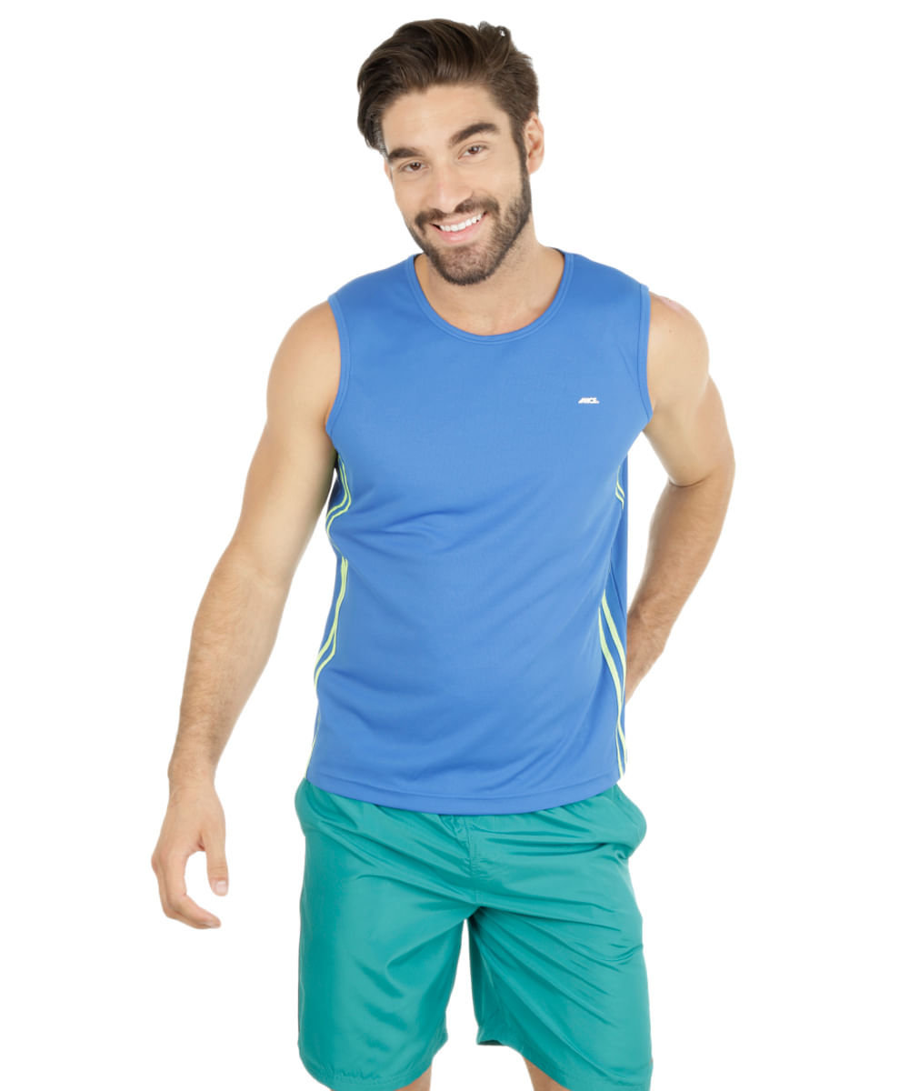 Regata Ace Basic Dry com Respiro Azul