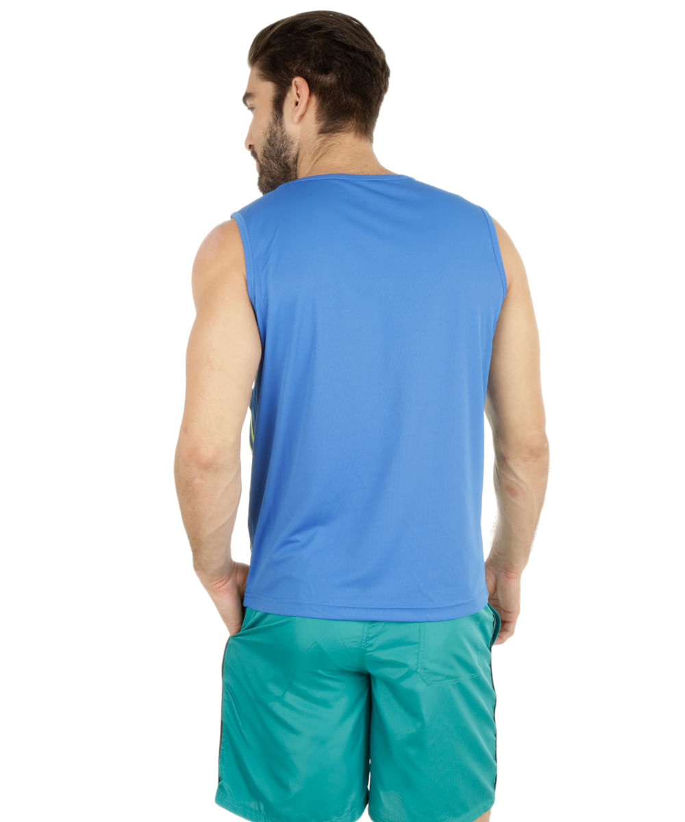 Regata Ace Basic Dry com Respiro Azul