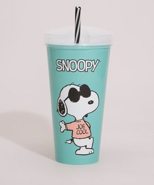 copo 2 em 1 snoopy azul