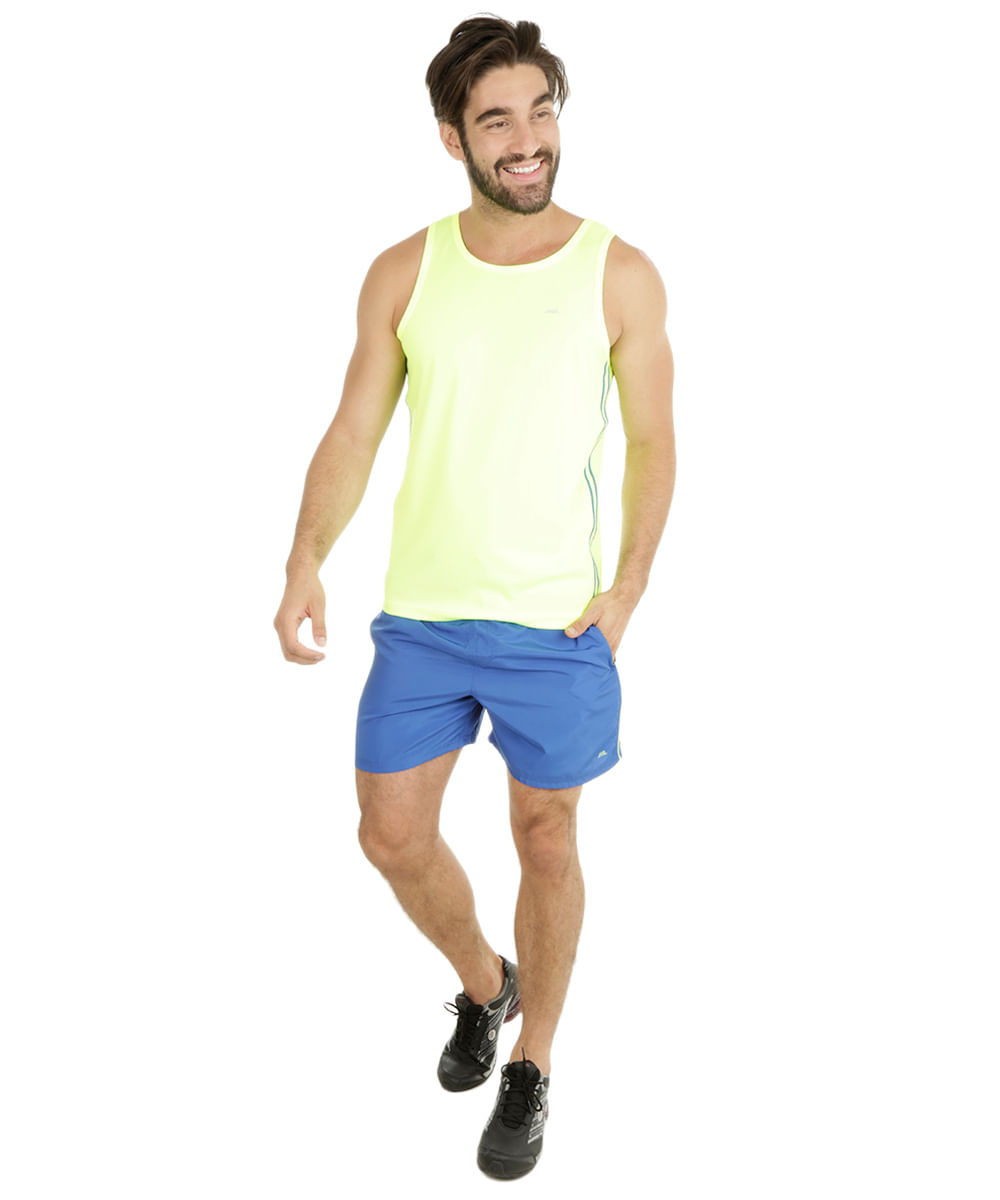 Short Ace com Vivo Azul