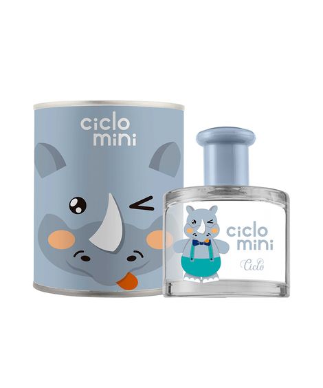 Rino Ciclo Mini Deo Colônia Único
