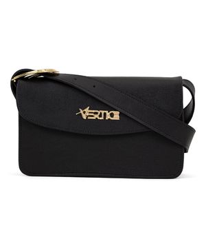 Bolsa Crossbody Fivela Preto Vertice