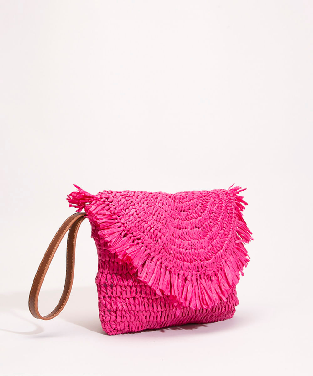 clutch straw bolsa