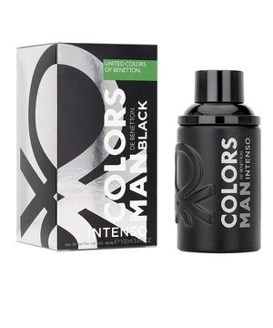 Black Intenso Colors Benetton Perfume Masculino Eau de Parfum