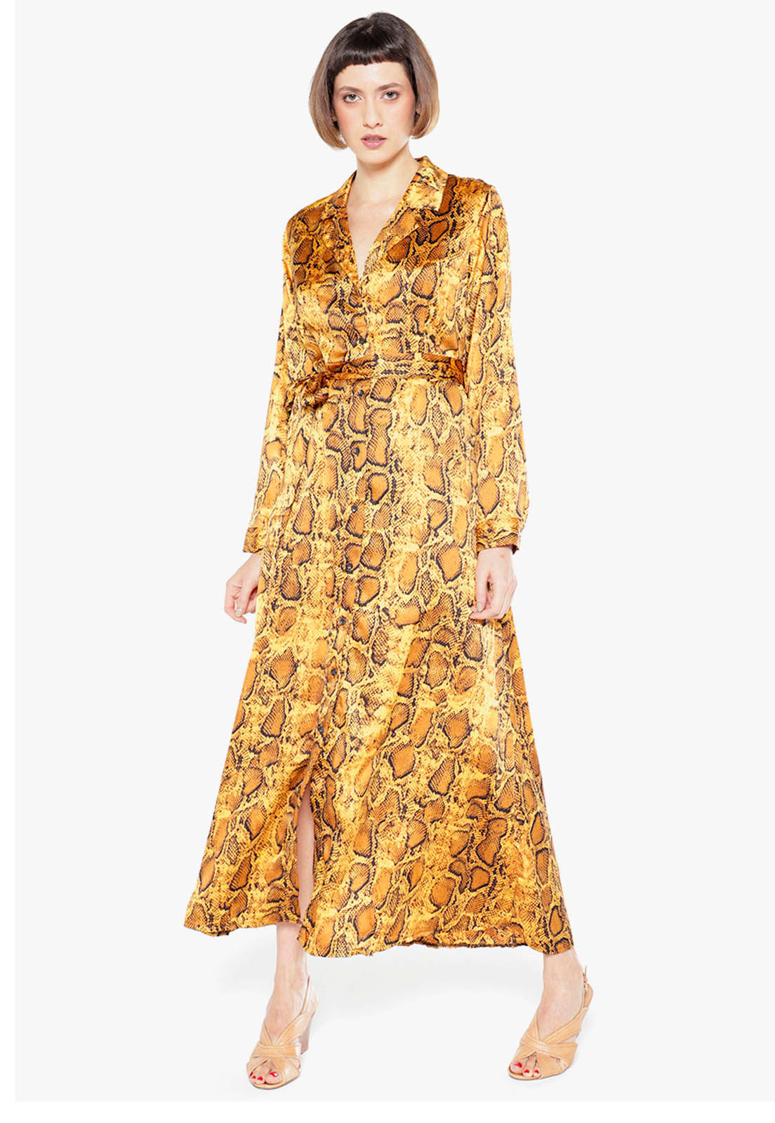 Vestido <em>animal print</em>, da C&A 