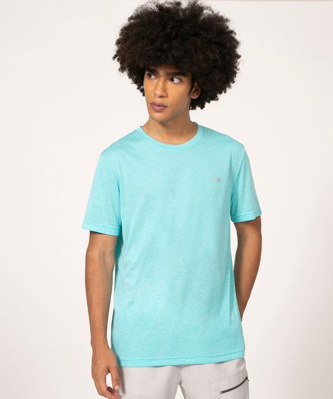 camiseta esportiva basic fry azul