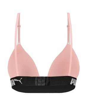 Top Puma Soutien Triangulo Com Bojo Feminino - Nude