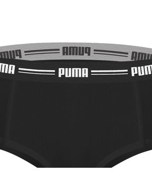 Calcinha Puma Mini Boxer Feminina - Preto