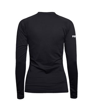 Camisa Térmica Puma UV50+ Manga Longa Feminina Preto