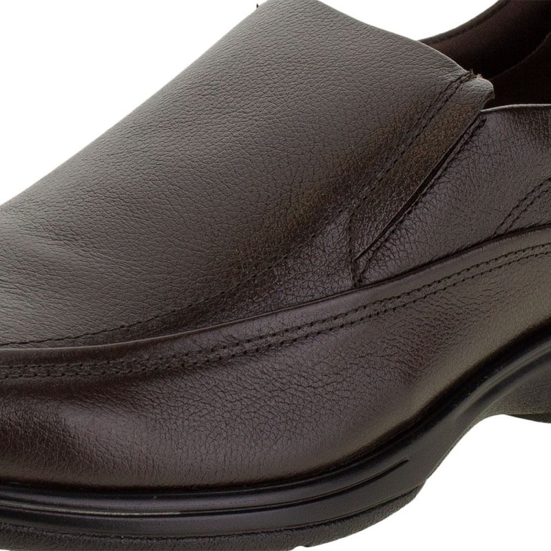 Sapato Slip On Smart Comfort Air Spot Democrata 448027 - Preto
