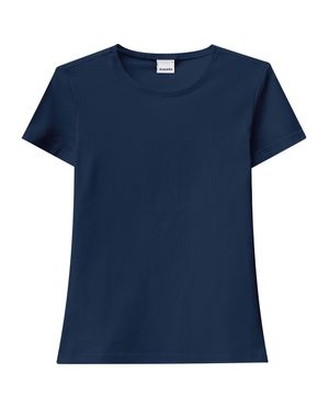 CAMISETA FEMININA MALWEE 1000004500 Azul Marinho