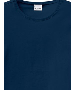 CAMISETA FEMININA MALWEE 1000004500 Azul Marinho