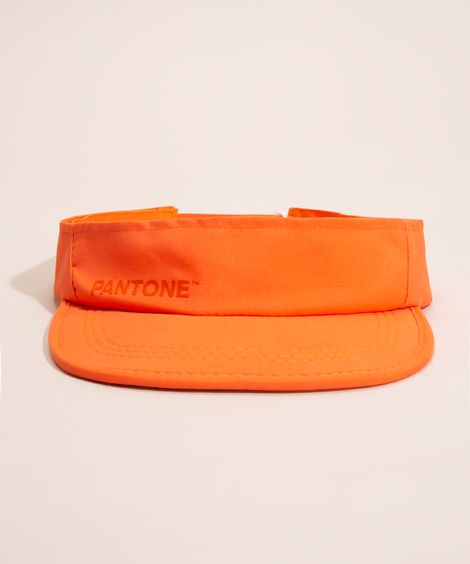 viseira pantone + laranja