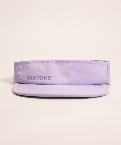 viseira pantone + lilás
