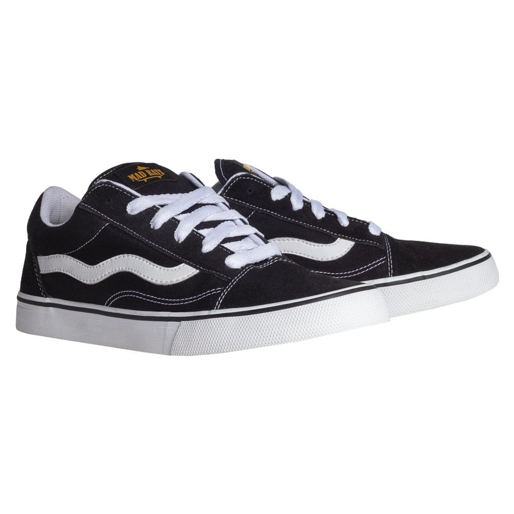 tênis unissex mad rats old school preto/branco - C&A