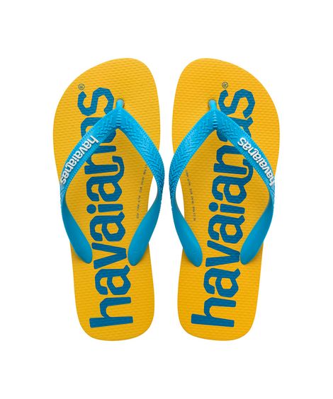 Chinelo Masculino Havaianas Logomania Azul